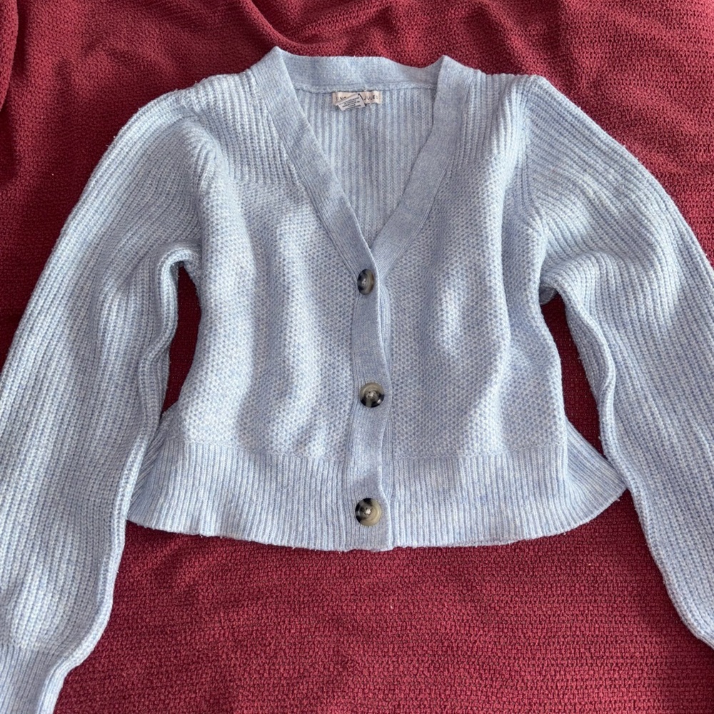 Sincerely Jules Light Blue Cardigan Sweater
